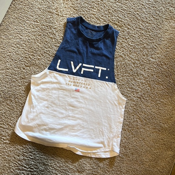 LVFT 2-TONE TANK - Picture 1 of 3